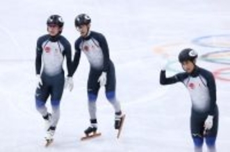 順位決定戦を終えた日本チーム　五輪