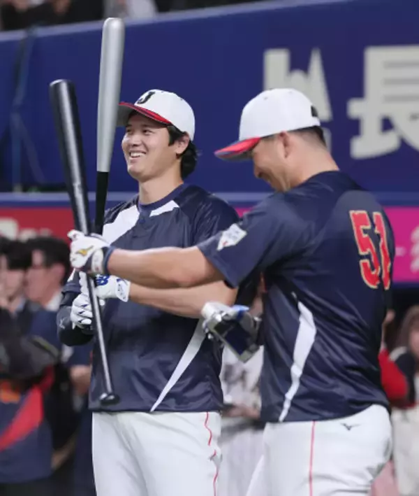 笑顔の大谷　野球