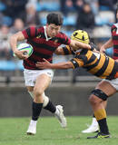 「早大の矢崎、代表の実力証明＝関東大学ラグビー」の画像1