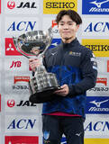 「岡、３連覇で世界切符」の画像1