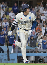 「産休」明けに一発＝ドジャース大谷・米大リーグ