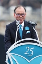 開園２５周年で記念セレモニー＝東京ディズニーシー