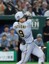 立石の適時打　プロ野球