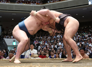 安青錦、持ち味発揮＝連続賜杯へいざ決戦―大相撲秋場所