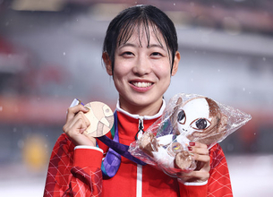 銅メダルの梅野　アジア大会