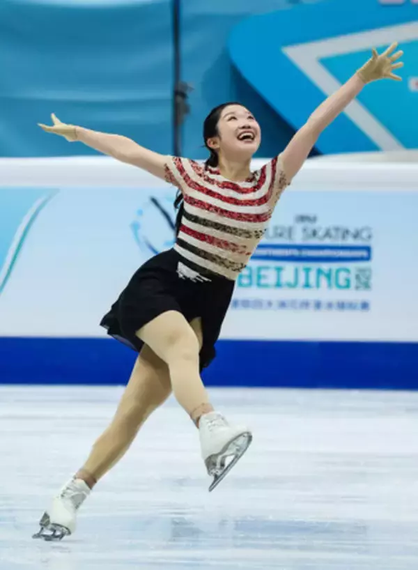 中井亜美が女子ＳＰ首位＝四大陸フィギュア