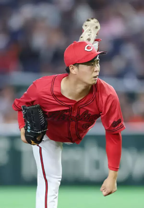 玉村の力投　プロ野球