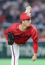 玉村の力投　プロ野球