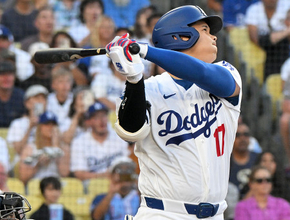 大谷のソロ　大リーグ