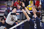 日本、韓国下し決勝進出＝バレーボール男子