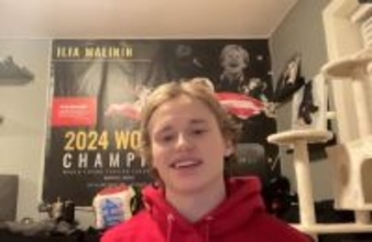 マリニン、全米選手権控え会見