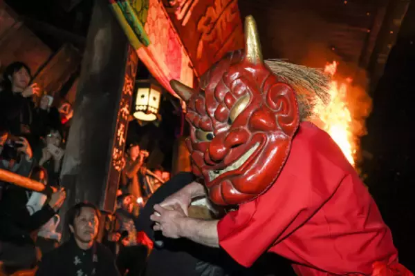 春を呼ぶ鬼払い