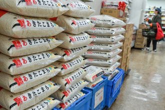 コメ、５キロ３４０３円＝３週連続で下落―農水省