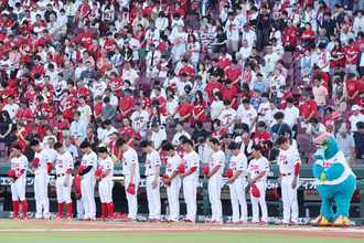 プロ野球でピースナイター＝背番号８６で平和祈る―広島