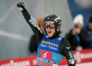 力み抑えて初Ｖ＝二階堂蓮「順調過ぎる」―Ｗ杯ジャンプ