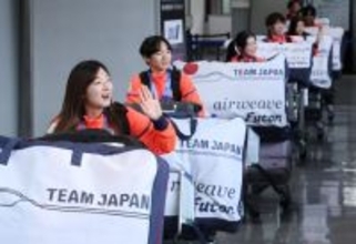 帰国した坂本ら　五輪