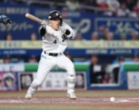 友杉の先制スクイズ　プロ野球