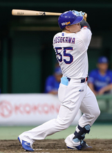 細川の先制ソロ　プロ野球