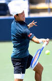 「錦織のフォア　全米テニス」の画像1