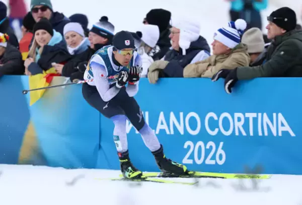 力走する渡部暁　五輪