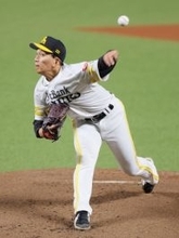 前田悠の力投　プロ野球