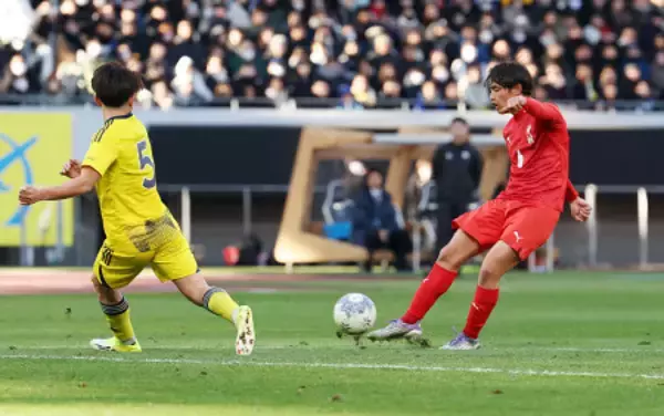 堀ノ口のゴール　高校サッカー