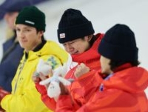 金メダルの戸塚　五輪