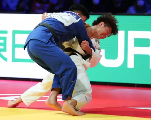 一本を奪う阿部一二三