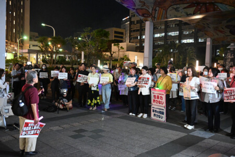 「県民はいつまで我慢すれば」＝米兵逮捕で抗議集会―沖縄