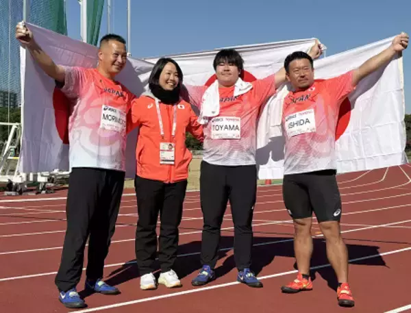 遠山、男子ハンマー投げで金