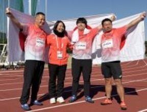 遠山、男子ハンマー投げで金