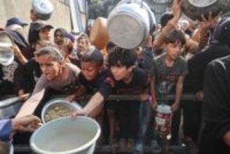 停戦１カ月、食料なお欠乏