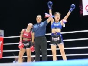 中３女子がムエタイ最年少プロ