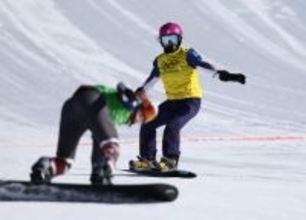 ゴールした吉田　五輪