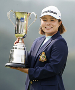 永峰咲希逆転、ツアー４勝目＝アクサ女子ゴルフ