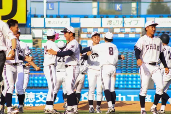 中大が勝ち点３＝東都大学野球