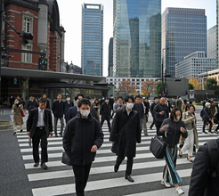 景気動向指数、３カ月ぶり悪化＝車生産が不振―昨年１１月