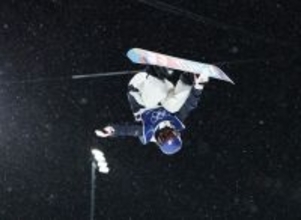 決勝１回目の清水　五輪