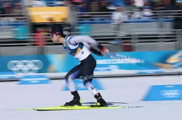 スタートした山崎　五輪