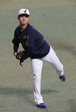 金丸、緊張の前日練習＝侍ジャパン