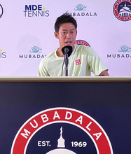 錦織圭「全ての瞬間楽しむ」＝引退表明後、初の公式戦へ―男子テニス