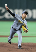 下村がプロ初勝利＝プロ野球・巨人２―３阪神