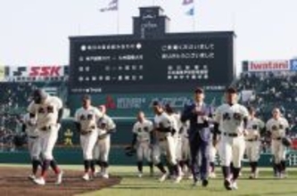 敗れた北照ナイン　高校野球