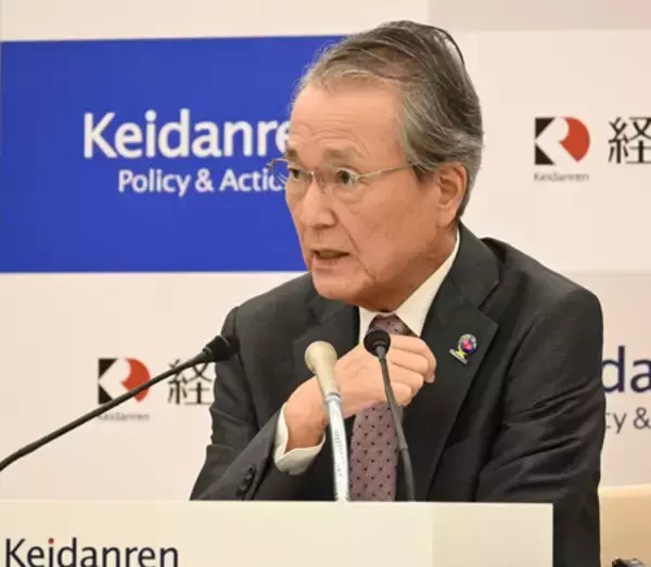 法人増税「賛成できない」＝消費減税代替論をけん制―筒井経団連会長