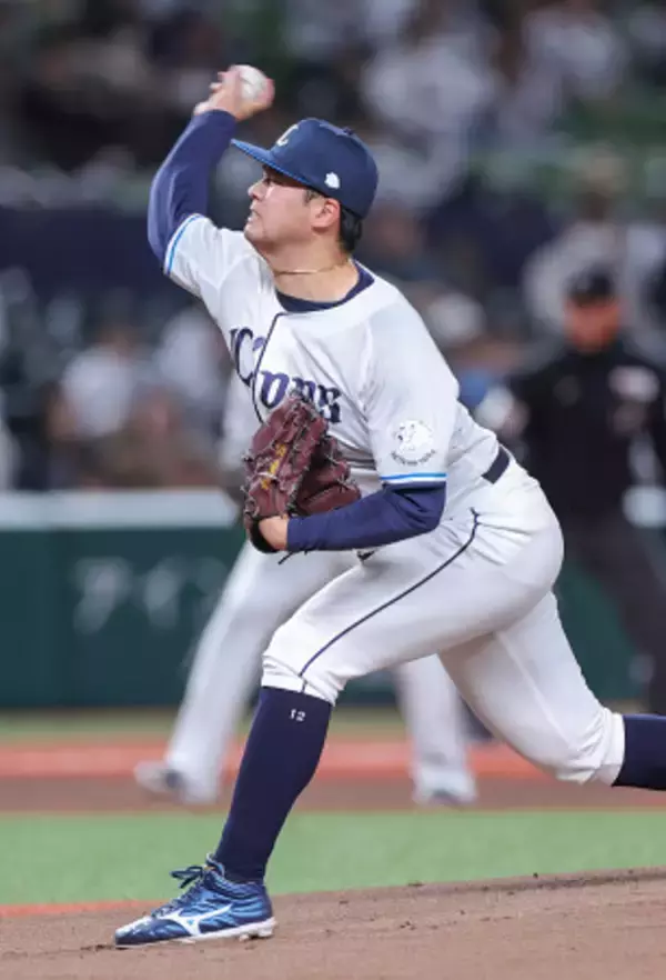 西武先発の渡辺　プロ野球