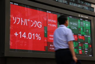 ソフトバンクＧ、時価総額国内首位