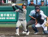 「辻琉の適時二塁打　高校野球」の画像1