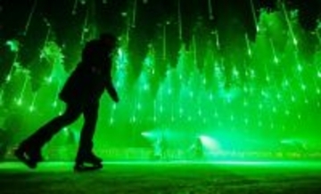 森のスケートリンク