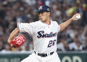 力投する山野　プロ野球オールスター