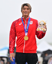サーフィン五十嵐、池田が金